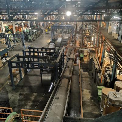 Power cable production plant